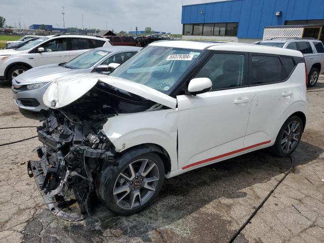 2021 Kia Soul Gt Line იყიდება Woodhaven-ში, MI - Front End