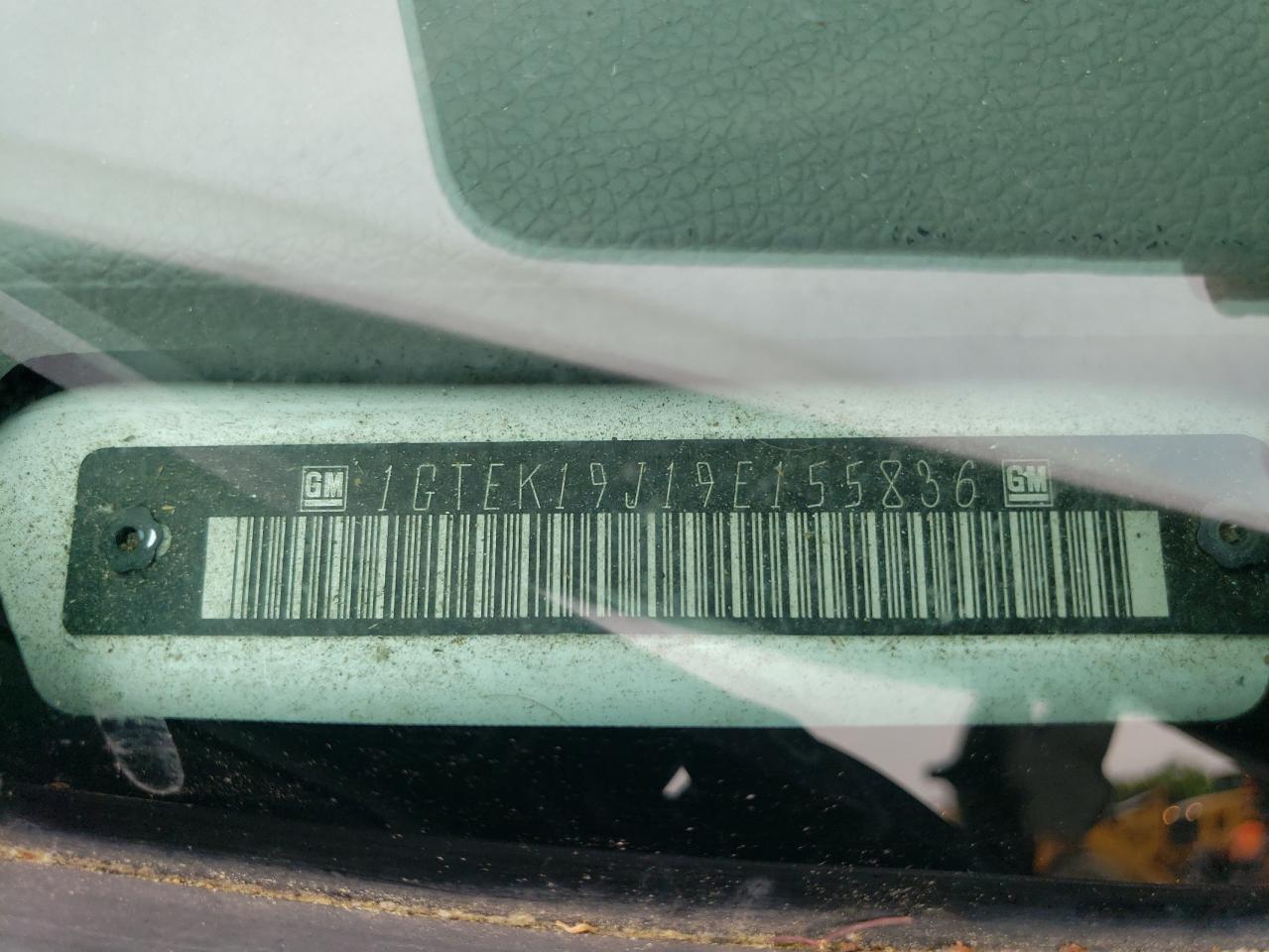2009 GMC Sierra K1500 VIN: 1GTEK19J19E155836 Lot: 54412734