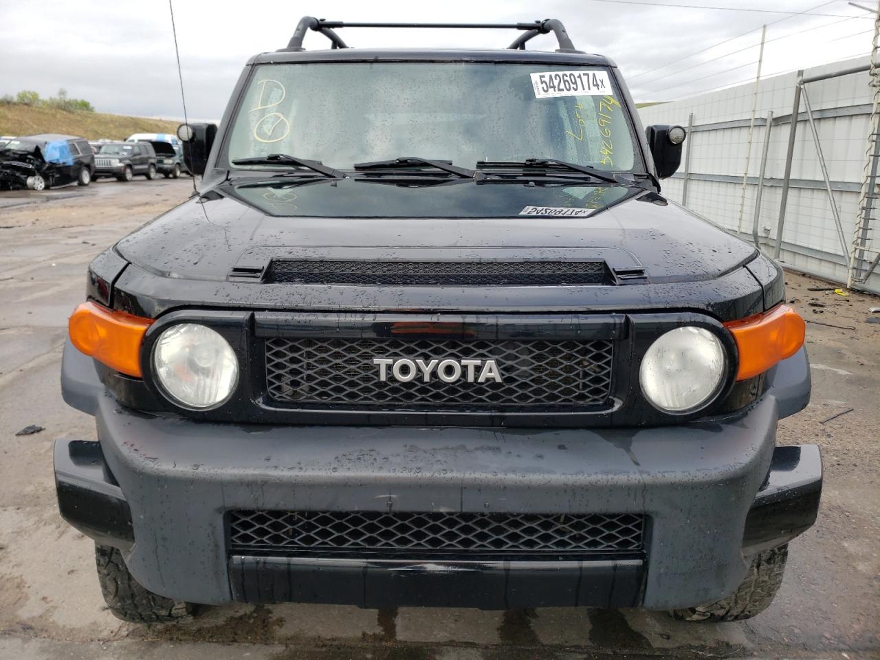 2007 Toyota Fj Cruiser VIN: JTEBU11F170063166 Lot: 54269174