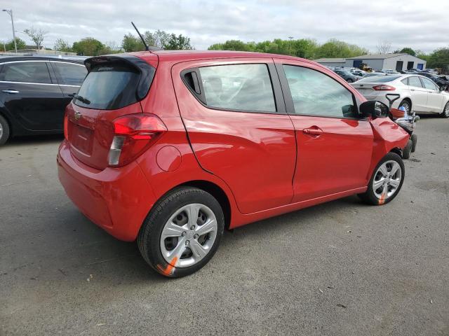  CHEVROLET SPARK 2020 Czerwony