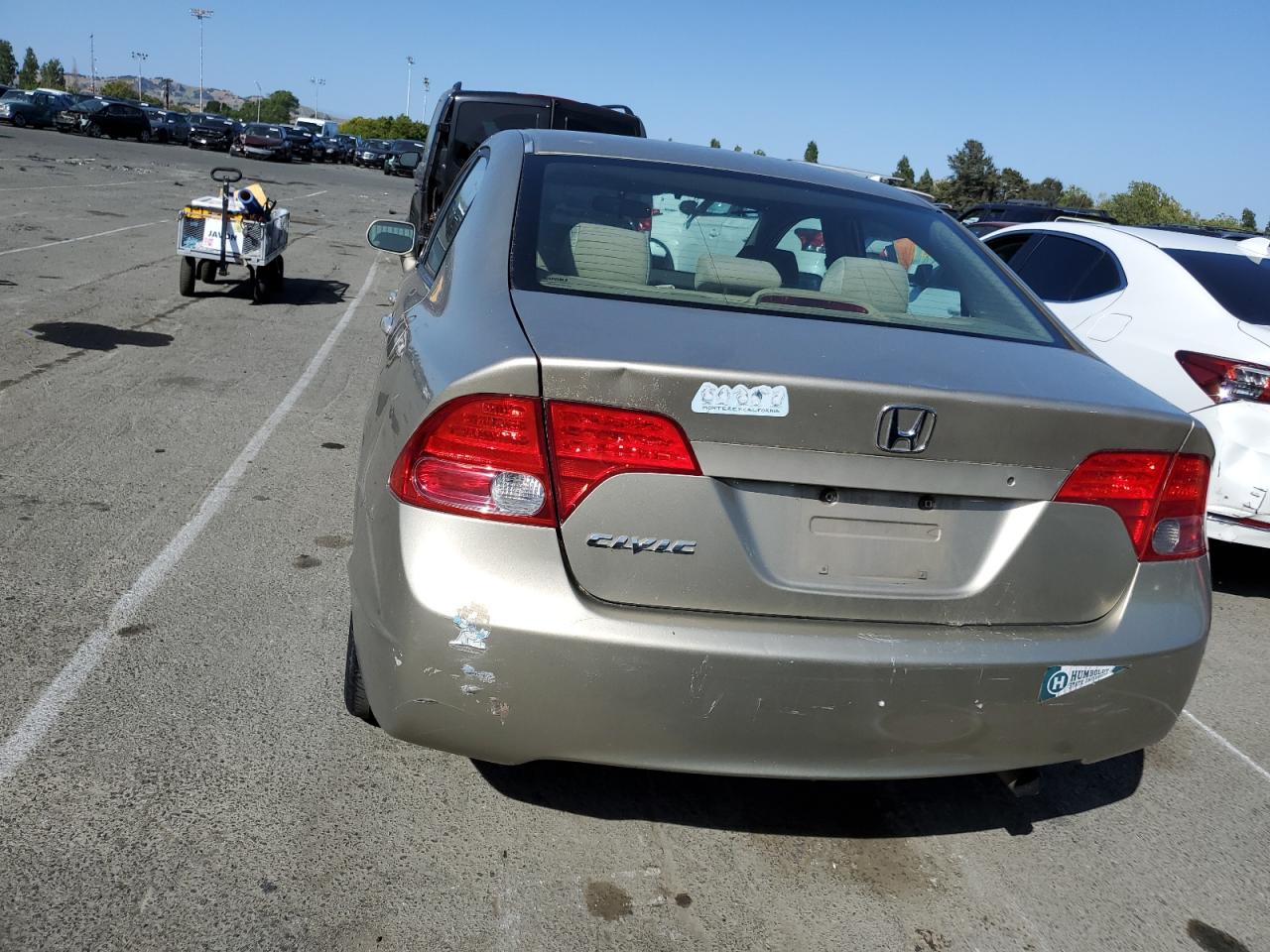 2007 Honda Civic Lx VIN: 1HGFA16537L092568 Lot: 56290864