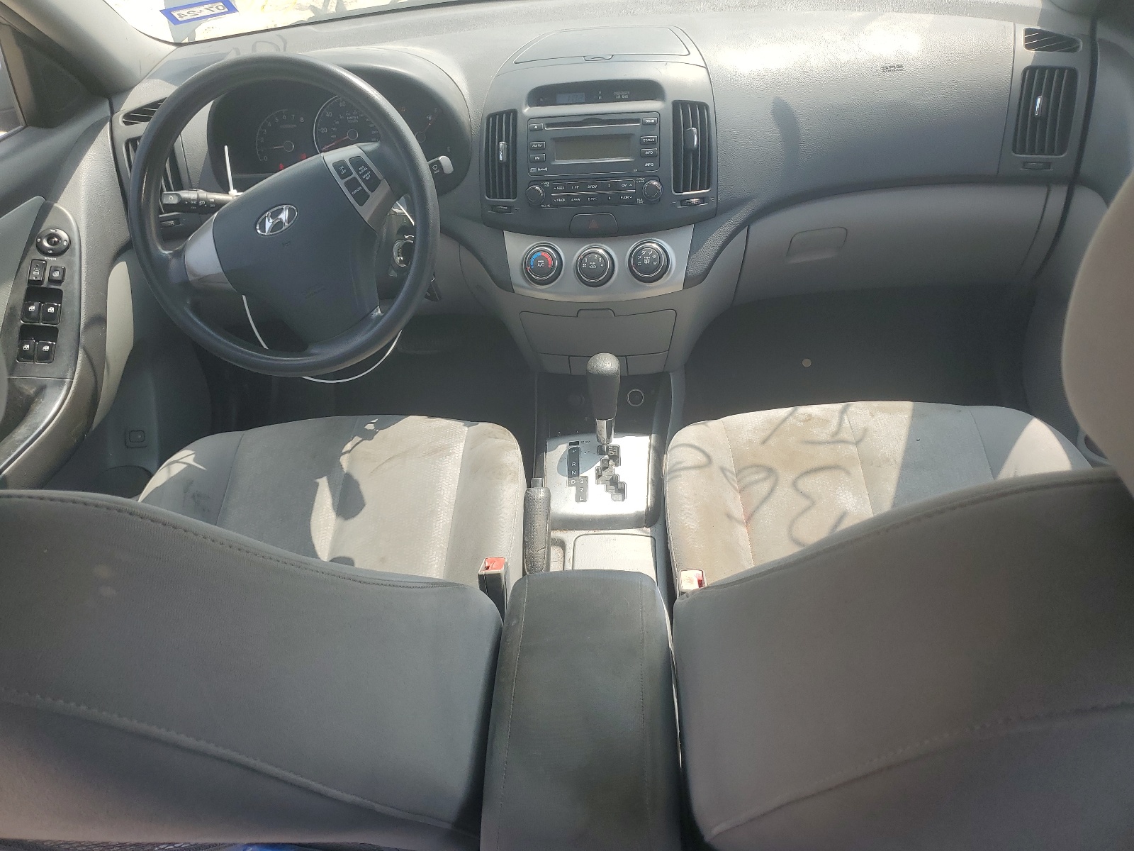 KMHDU4AD4AU131937 2010 Hyundai Elantra Blue