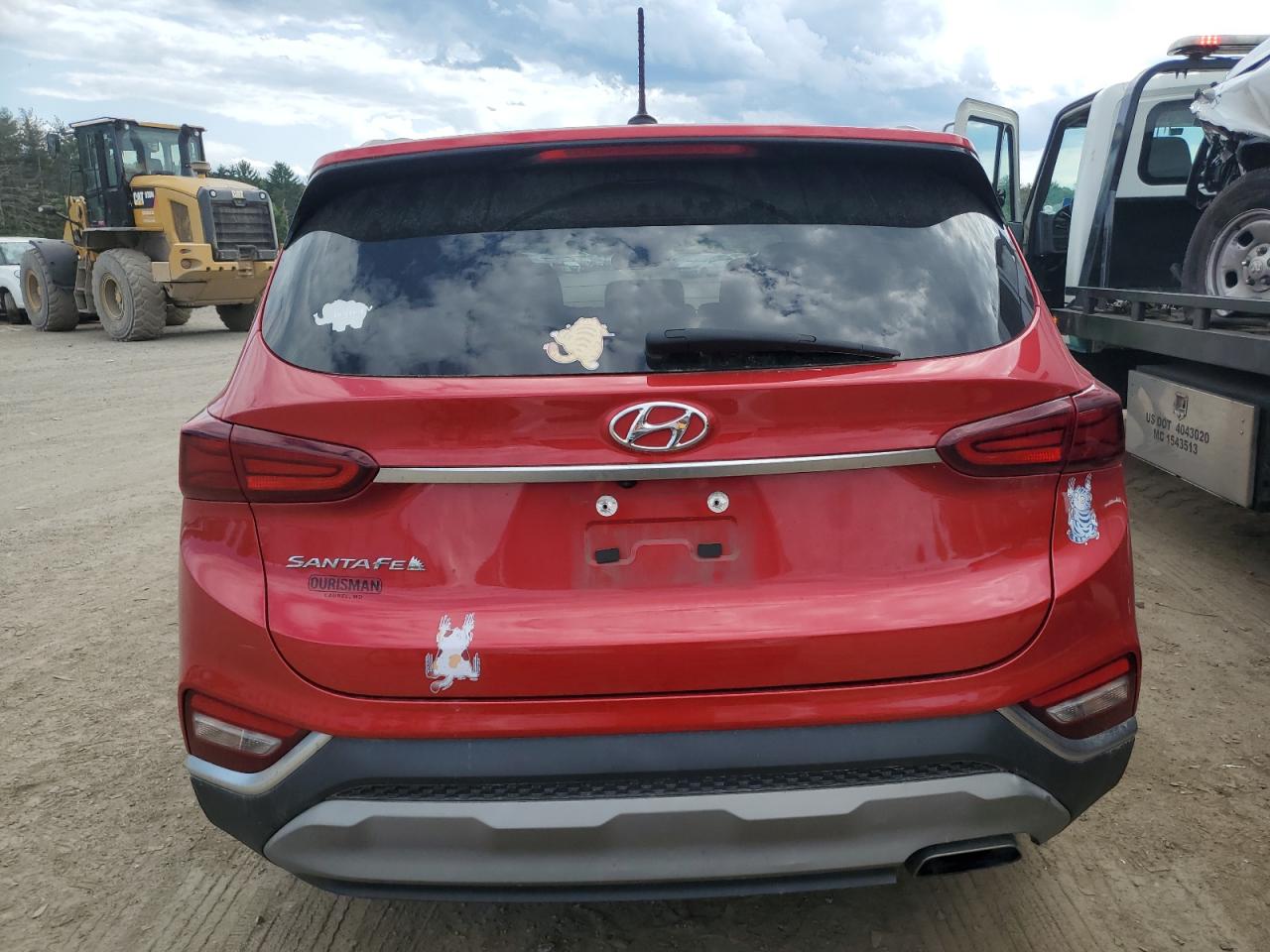 2020 Hyundai Santa Fe Se VIN: 5NMS23AD9LH299661 Lot: 56753214