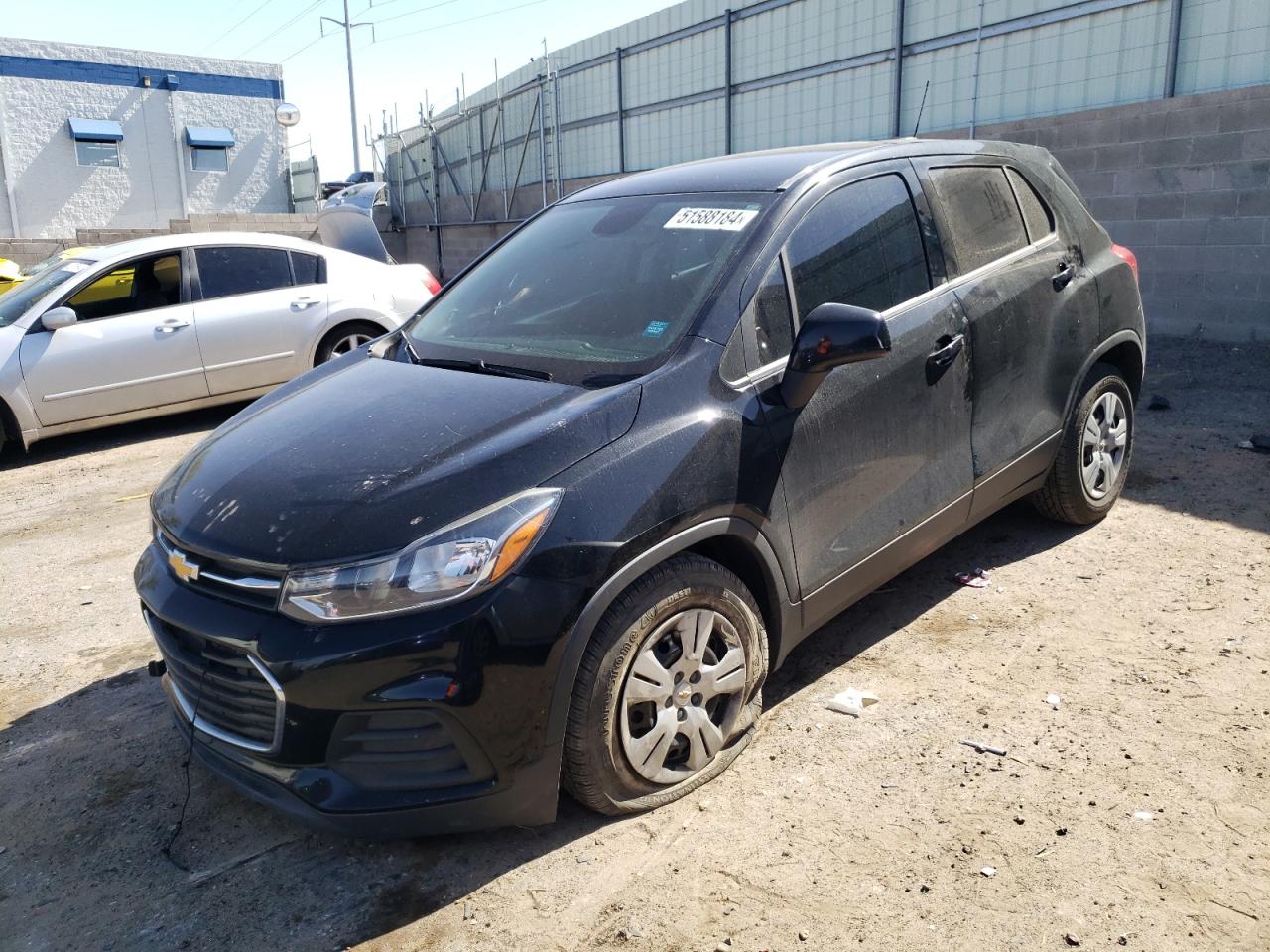 2019 Chevrolet Trax Ls VIN: 3GNCJKSB2KL171074 Lot: 51588184