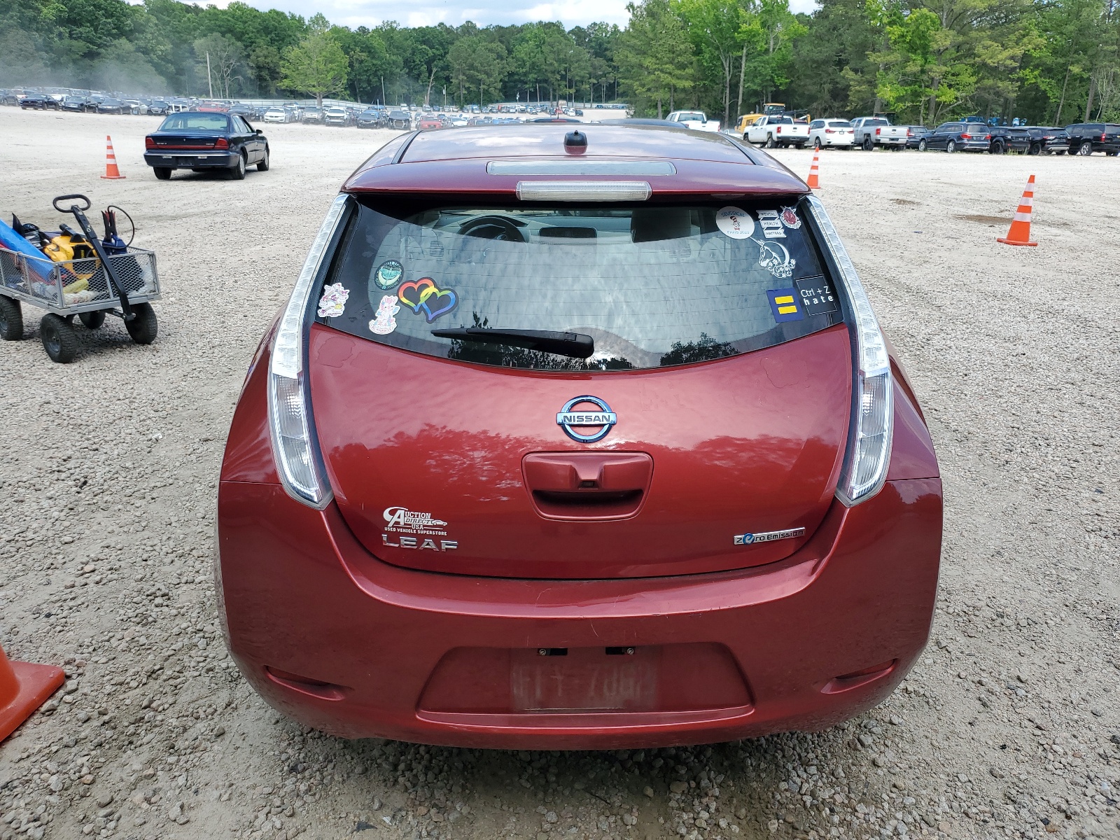 JN1AZ0CP1CT019987 2012 Nissan Leaf Sv