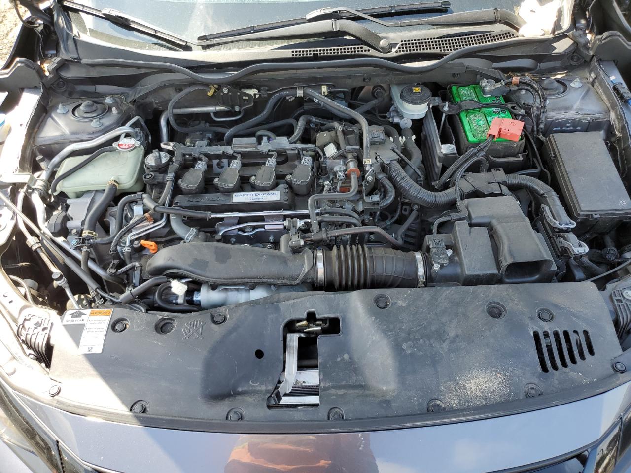 2019 Honda Civic Ex VIN: JHMFC1F35KX007317 Lot: 55280784