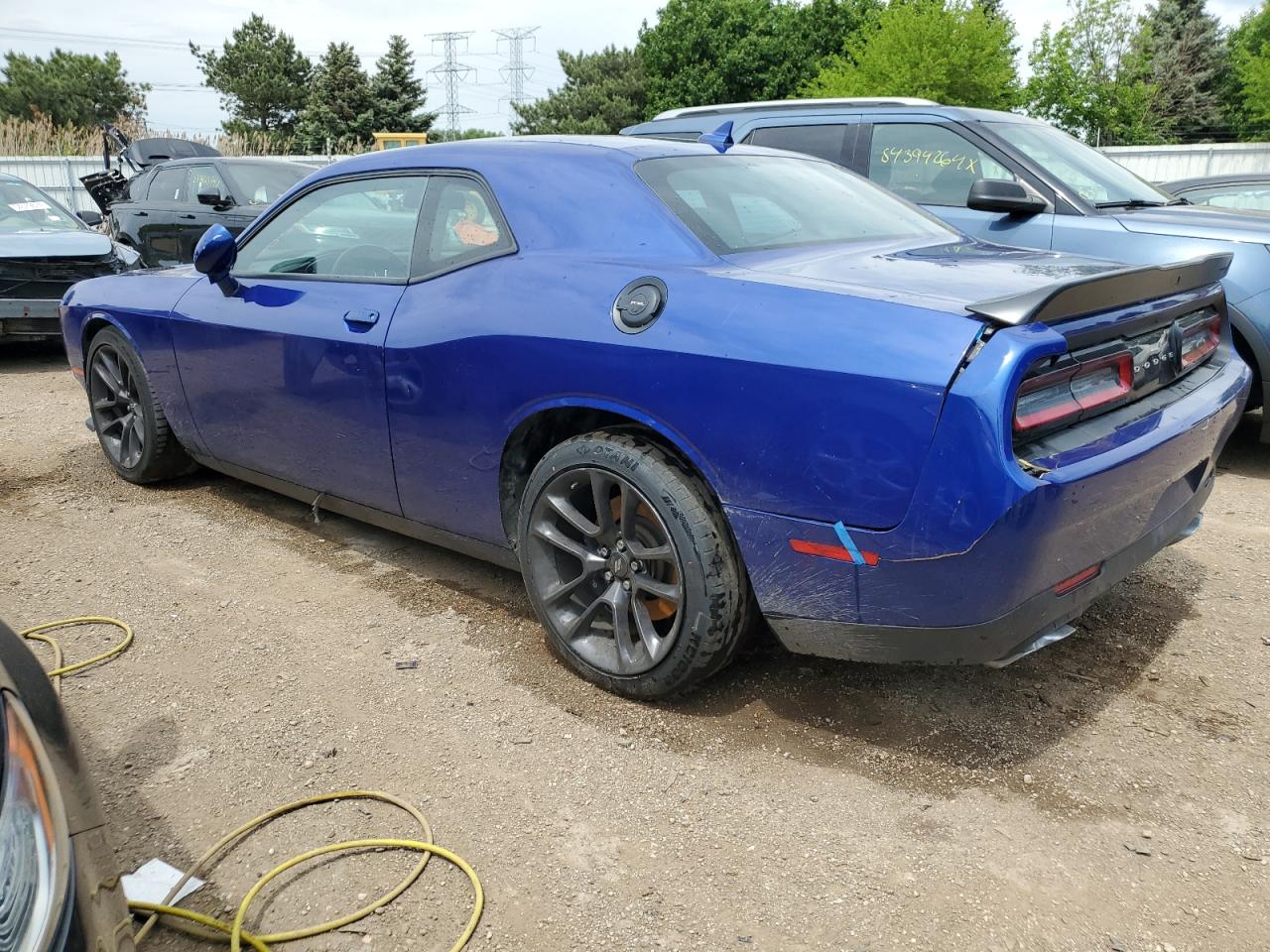 VIN 2C3CDZFJ6MH615521 2021 DODGE CHALLENGER no.2