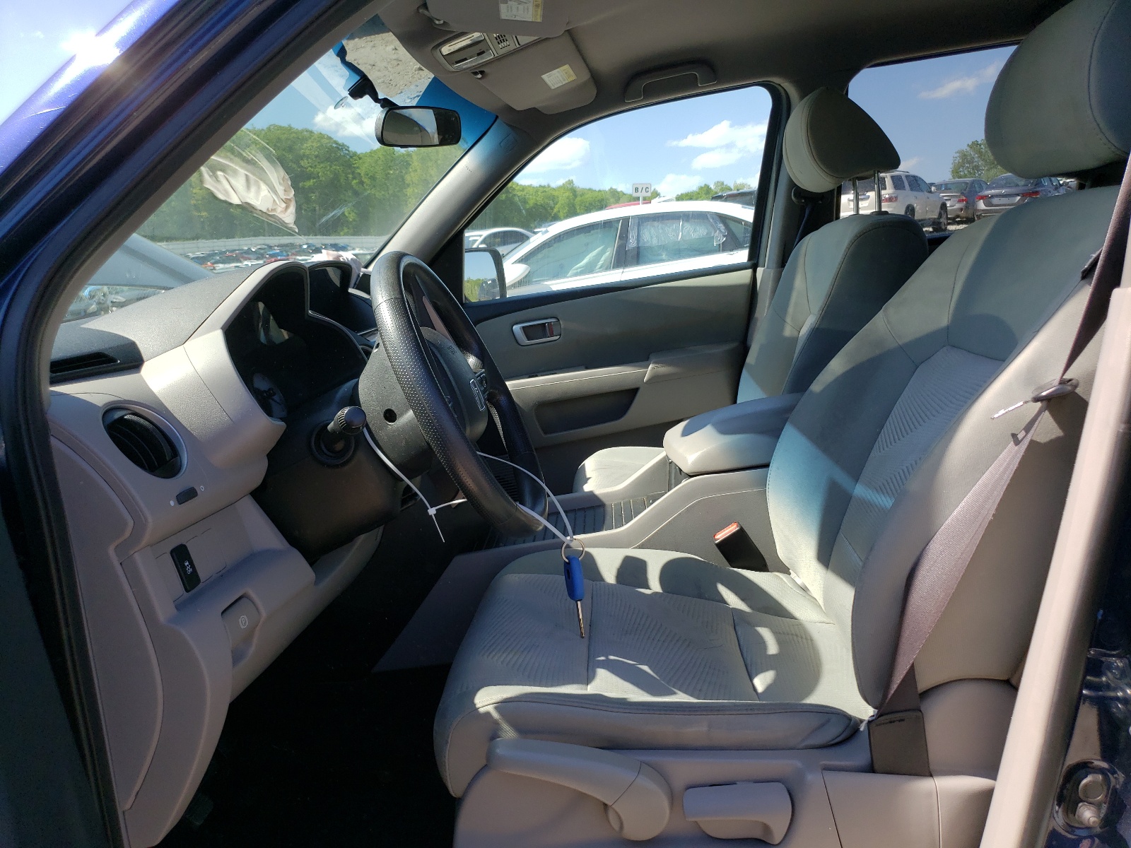 5FNYF4H27EB050353 2014 Honda Pilot Lx