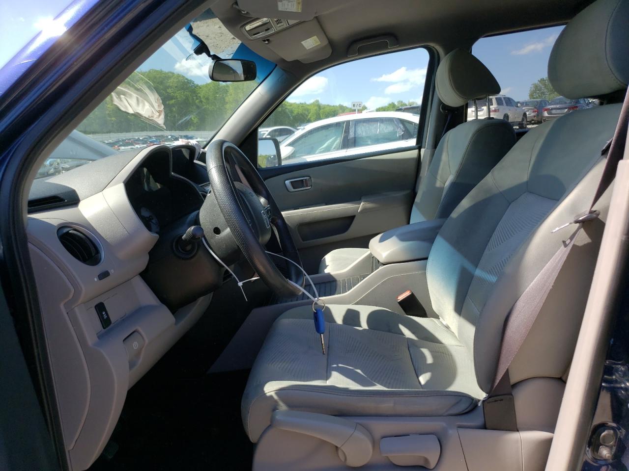 2014 Honda Pilot Lx VIN: 5FNYF4H27EB050353 Lot: 55552204