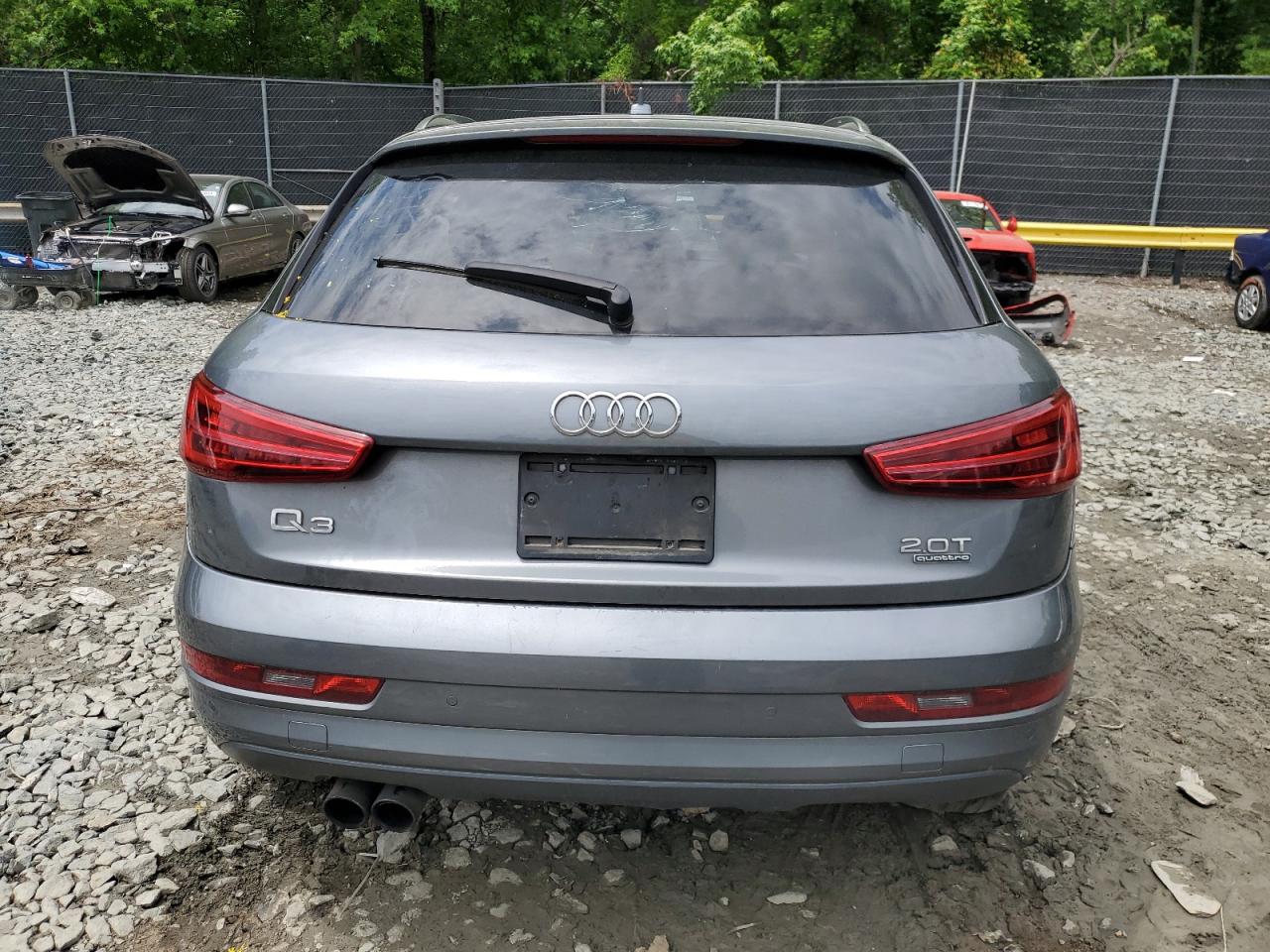 2016 Audi Q3 Premium Plus VIN: WA1EFCFS6GR024267 Lot: 53335044