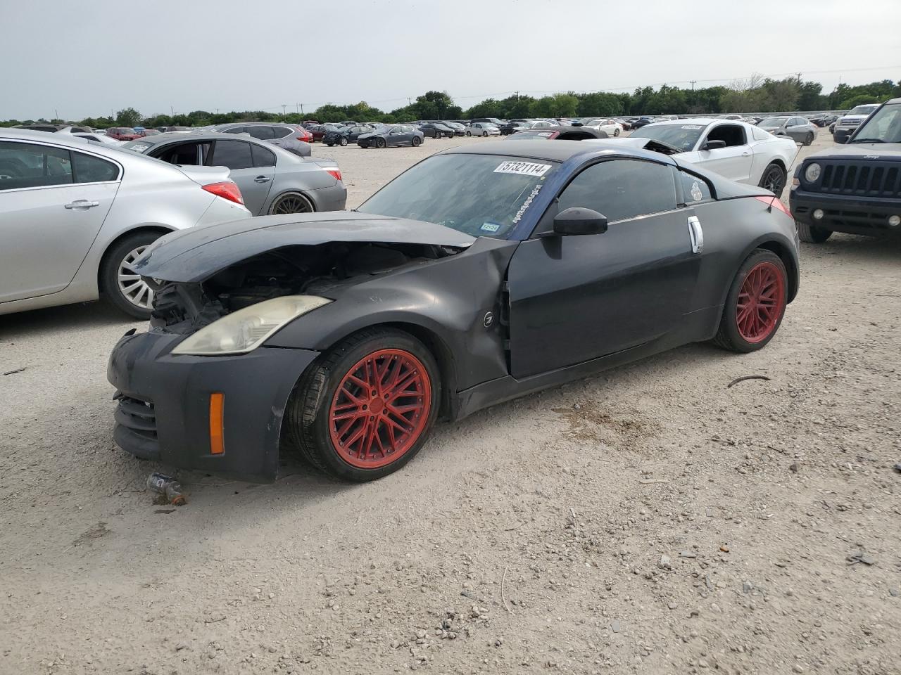 2006 Nissan 350Z Coupe VIN: JN1AZ34D46M331399 Lot: 57321114
