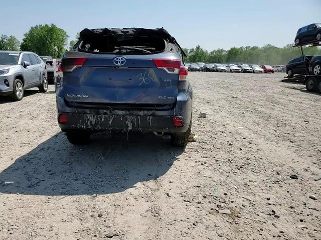 2019 Toyota Highlander Se VIN: 5TDJZRFH6KS735173 Lot: 54961664