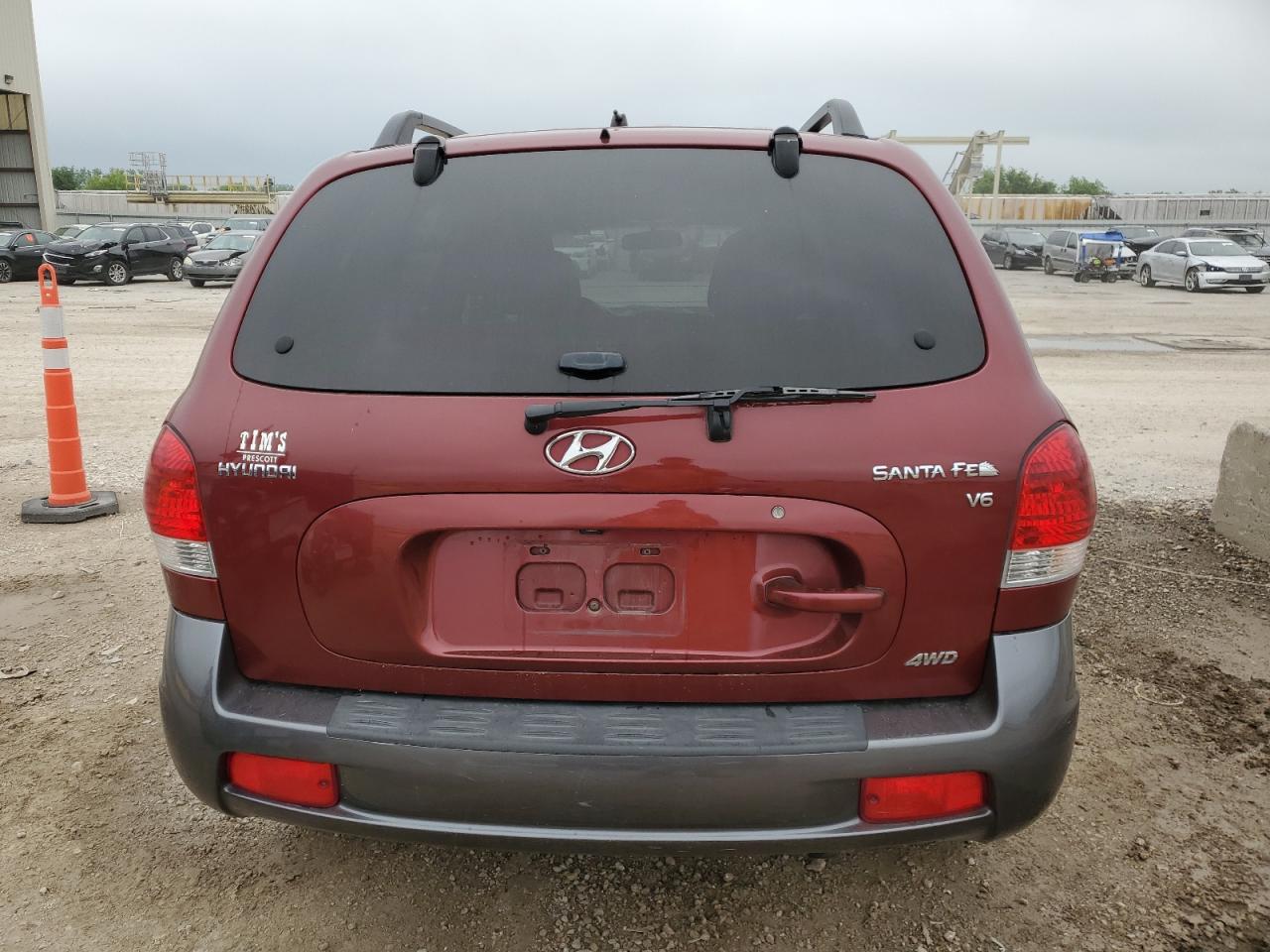 KM8SC73D05U875632 2005 Hyundai Santa Fe Gls