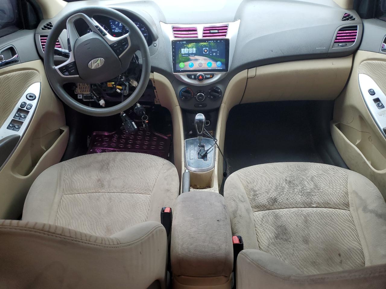 2013 Hyundai Accent Gls VIN: KMHCU4AE1DU463231 Lot: 55262114