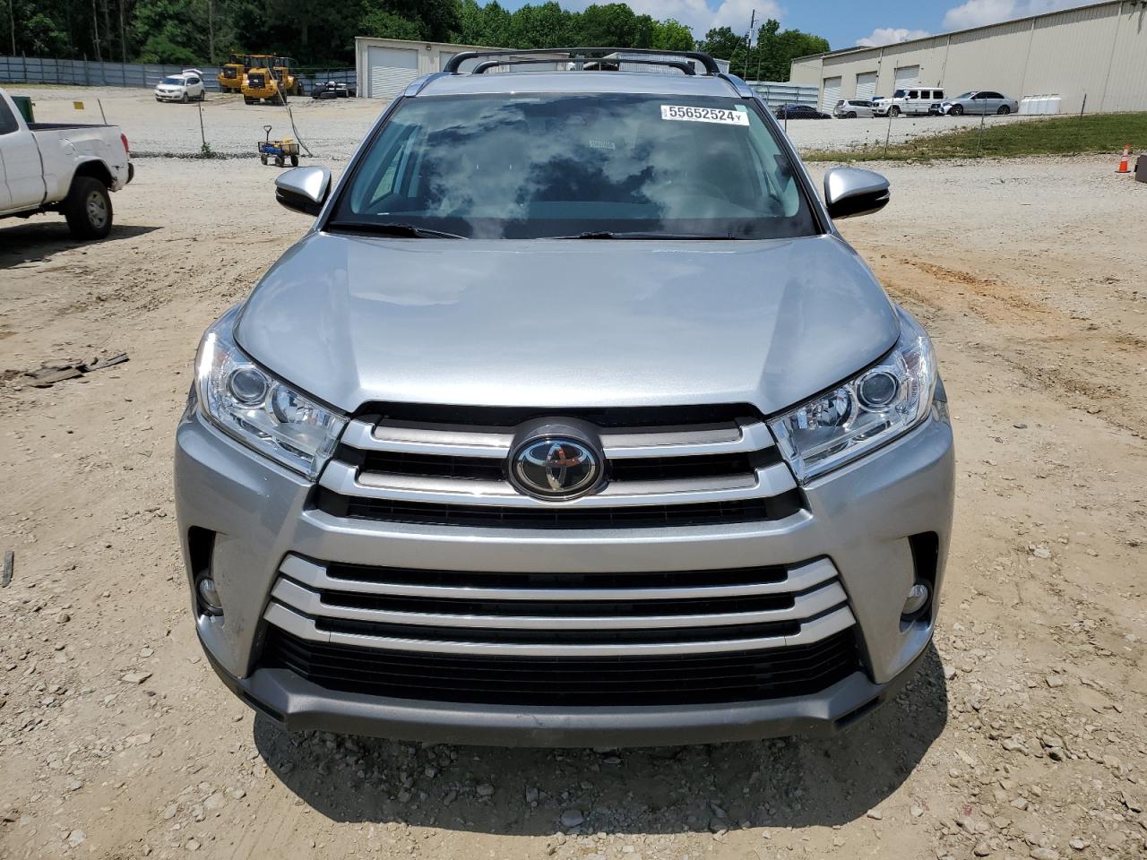 2019 Toyota Highlander Se VIN: 5TDKZRFH6KS369705 Lot: 55652524