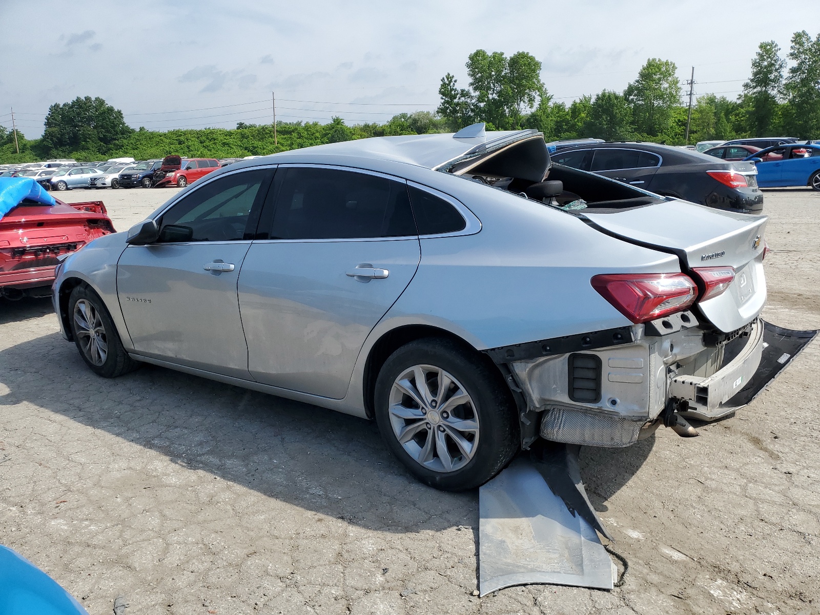 1G1ZD5ST9KF124986 2019 Chevrolet Malibu Lt