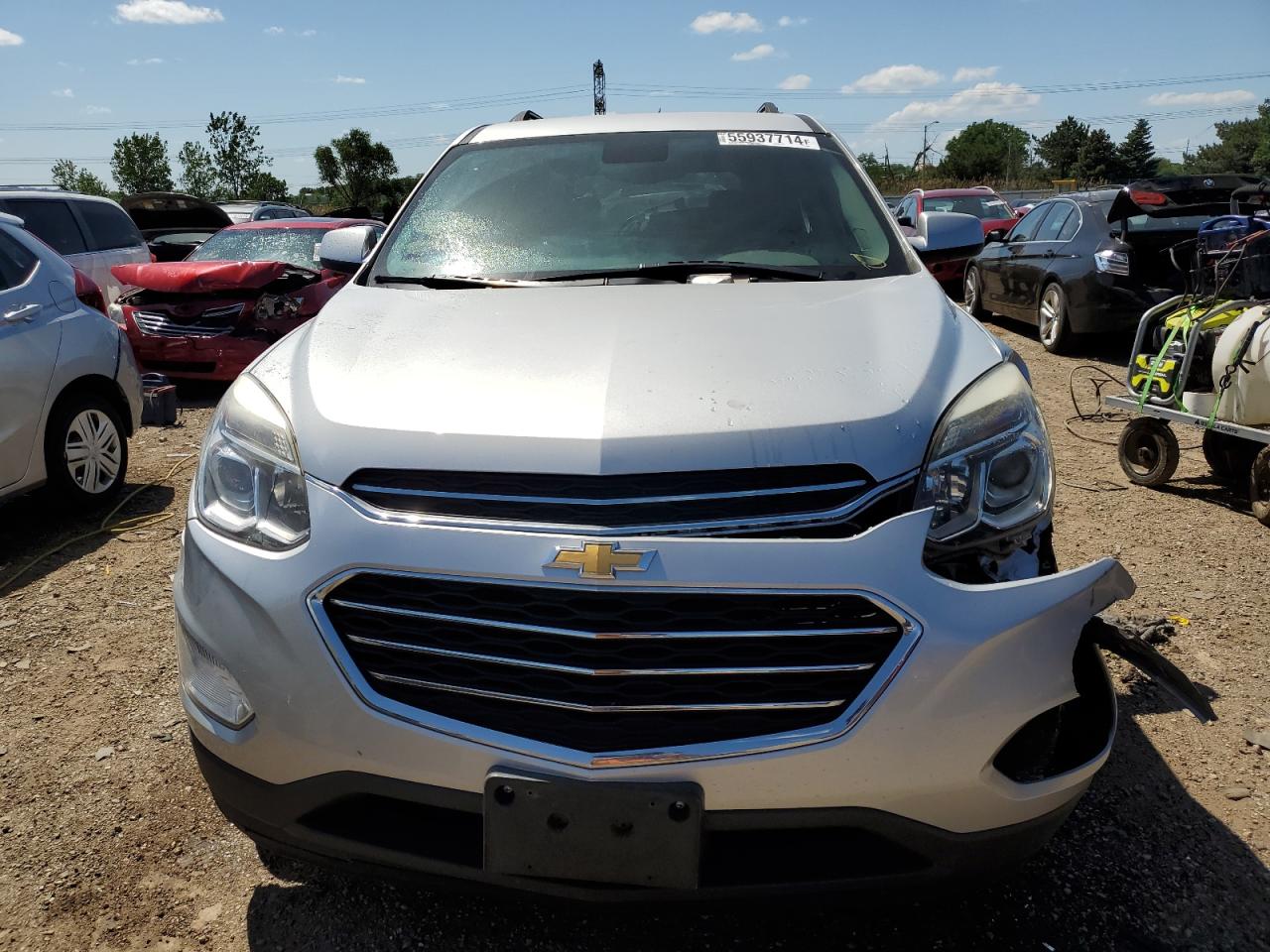2017 Chevrolet Equinox Lt VIN: 2GNALCEK9H1592285 Lot: 55937714