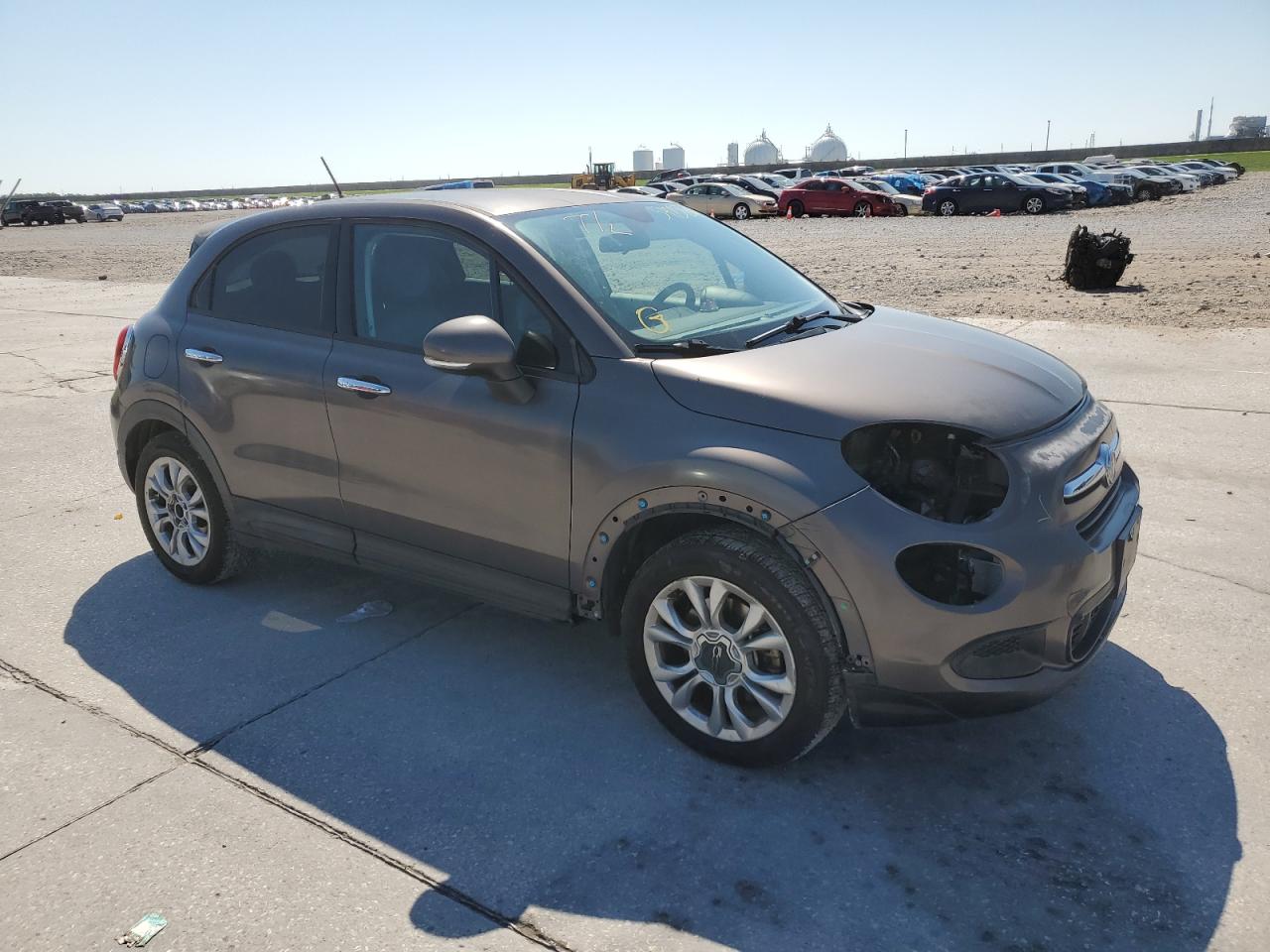 2016 Fiat 500X Easy VIN: ZFBCFXBT7GP374282 Lot: 78395024