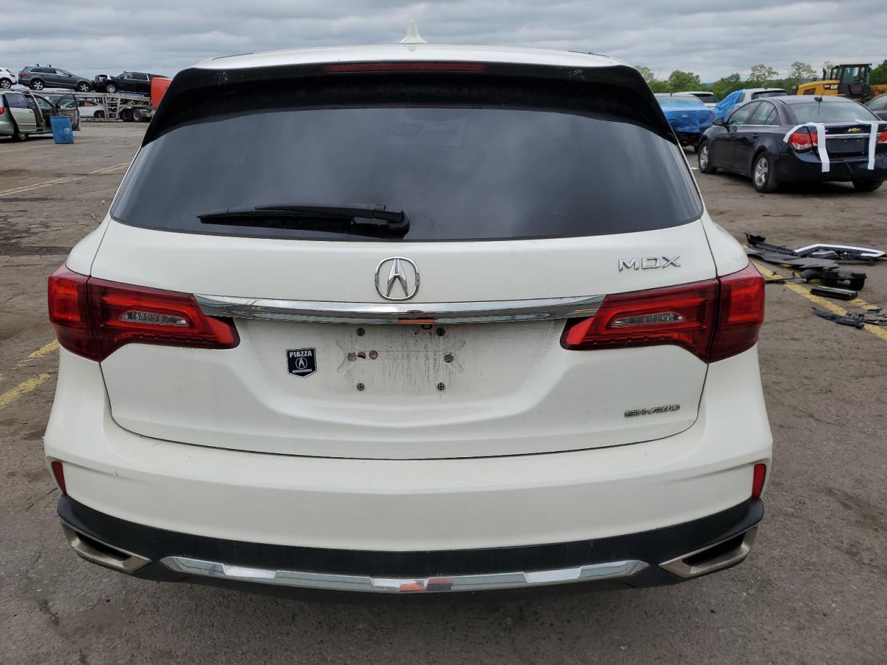 2017 Acura Mdx Technology VIN: 5FRYD4H52HB017022 Lot: 54228494