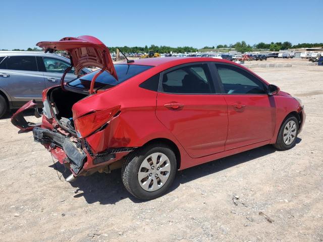  HYUNDAI ACCENT 2017 Красный