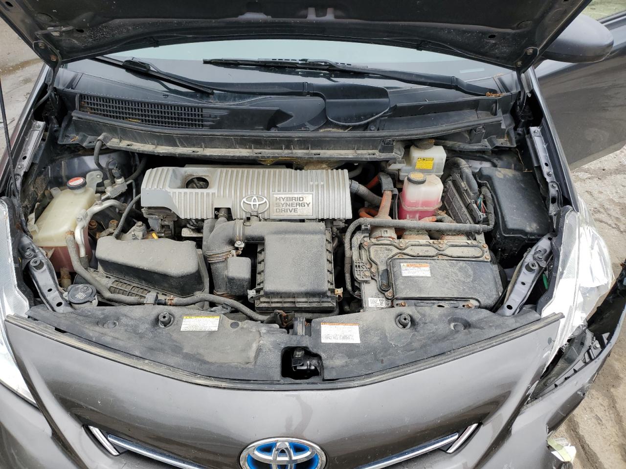 VIN JTDZN3EU1E3349261 2014 TOYOTA PRIUS no.11