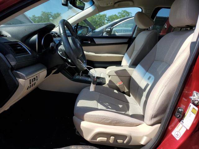  SUBARU OUTBACK 2018 Красный