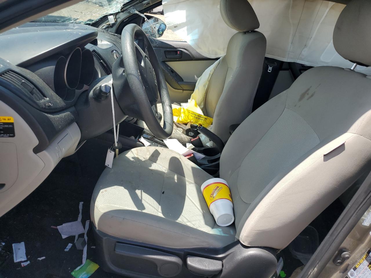 2010 Kia Forte Ex VIN: KNAFU4A2XA5048581 Lot: 55805174