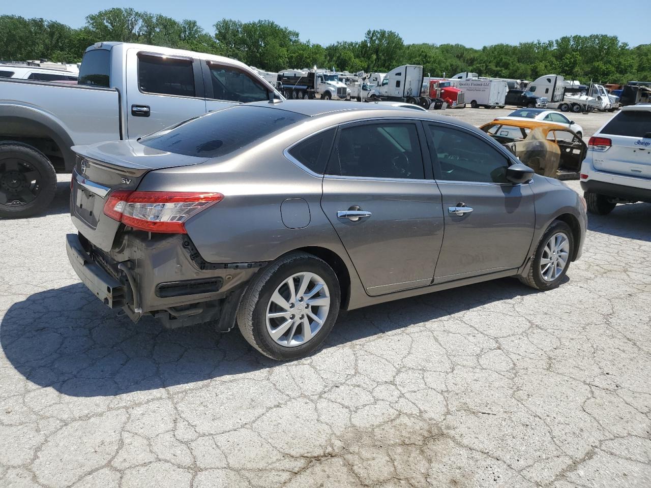 3N1AB7AP4FY354950 2015 Nissan Sentra S