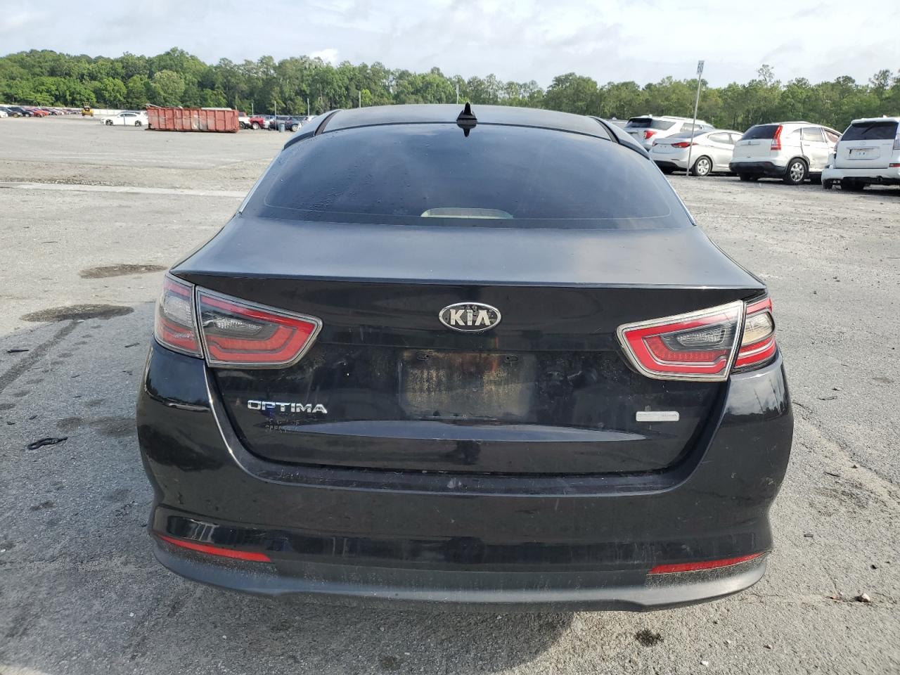 2014 Kia Optima Hybrid VIN: KNAGM4AD3E5074757 Lot: 53584754