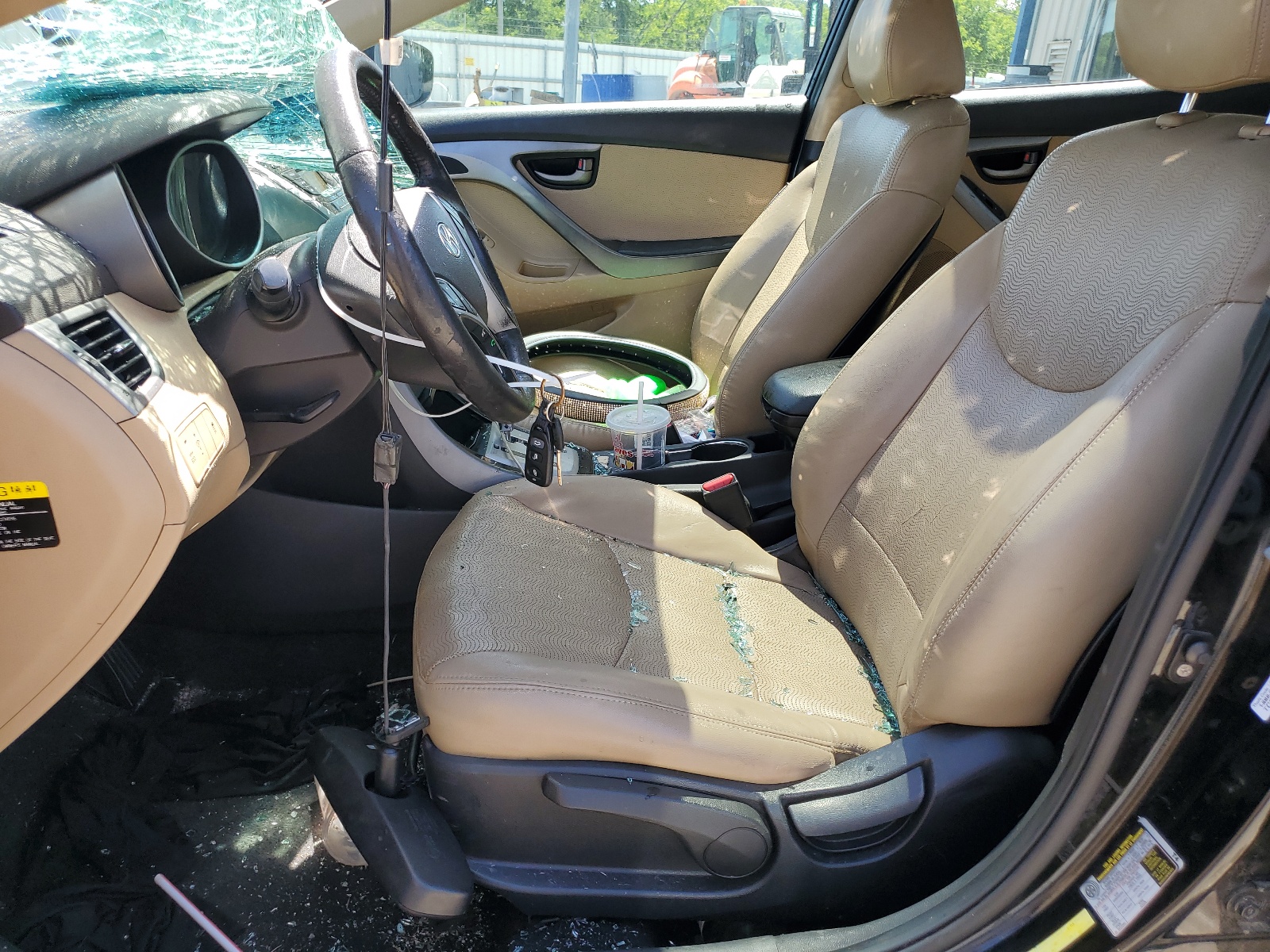 KMHDH4AE0CU227208 2012 Hyundai Elantra Gls