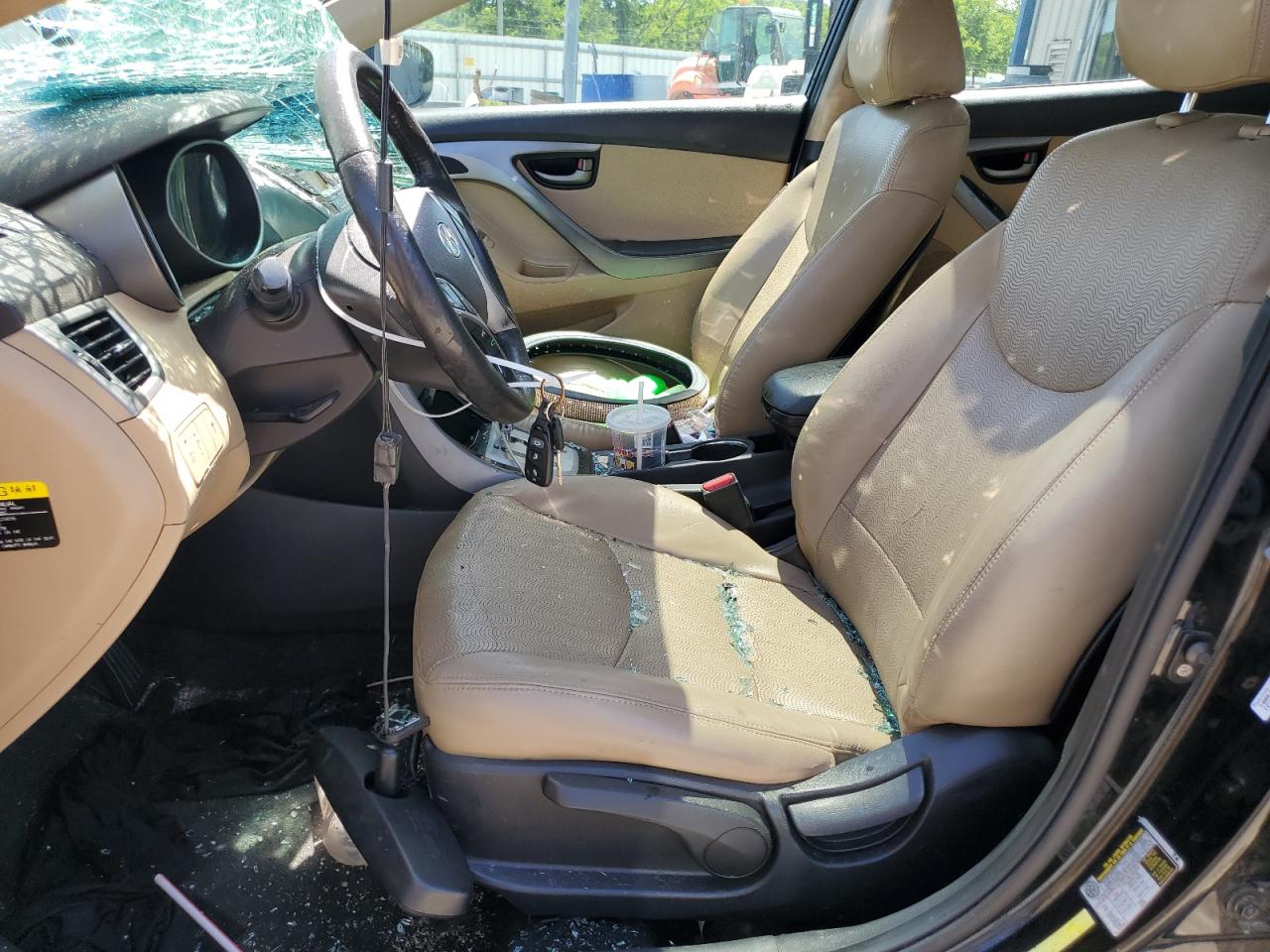 2012 Hyundai Elantra Gls VIN: KMHDH4AE0CU227208 Lot: 56335784