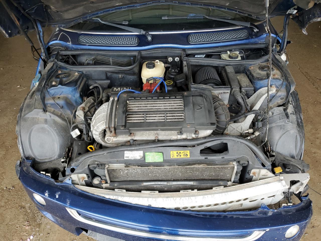 2004 Mini Cooper S VIN: WMWRE33414TD81418 Lot: 53906094