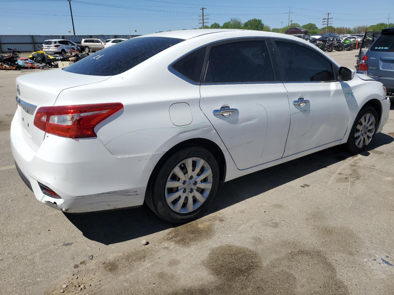 2017 Nissan Sentra S VIN: 3N1AB7APXHY242172 Lot: 54983474