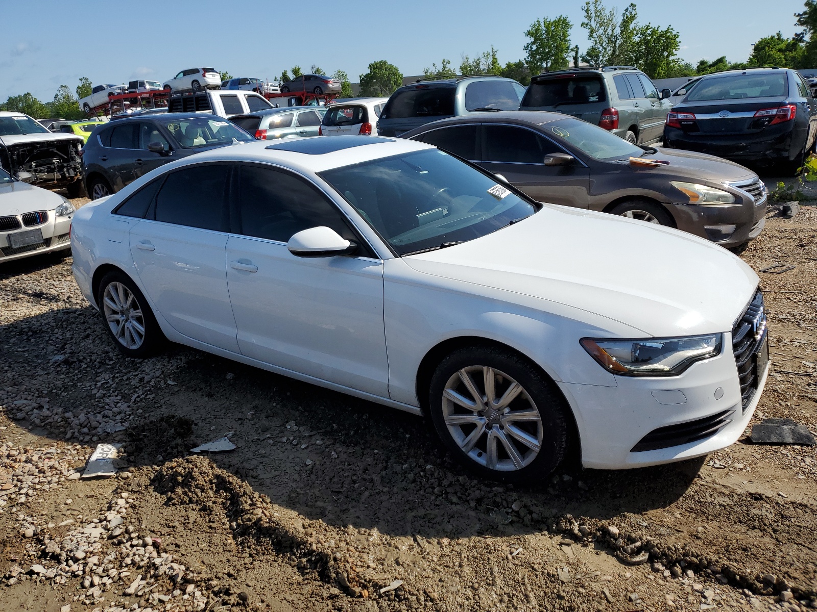 2014 Audi A6 Premium vin: WAUCFAFC5EN023820