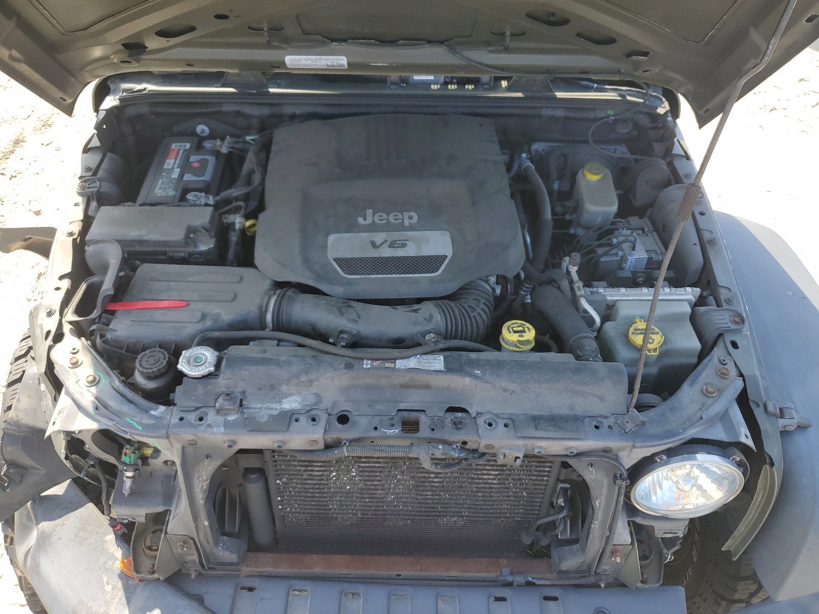 1C4AJWAG5FL558384 2015 Jeep Wrangler Sport