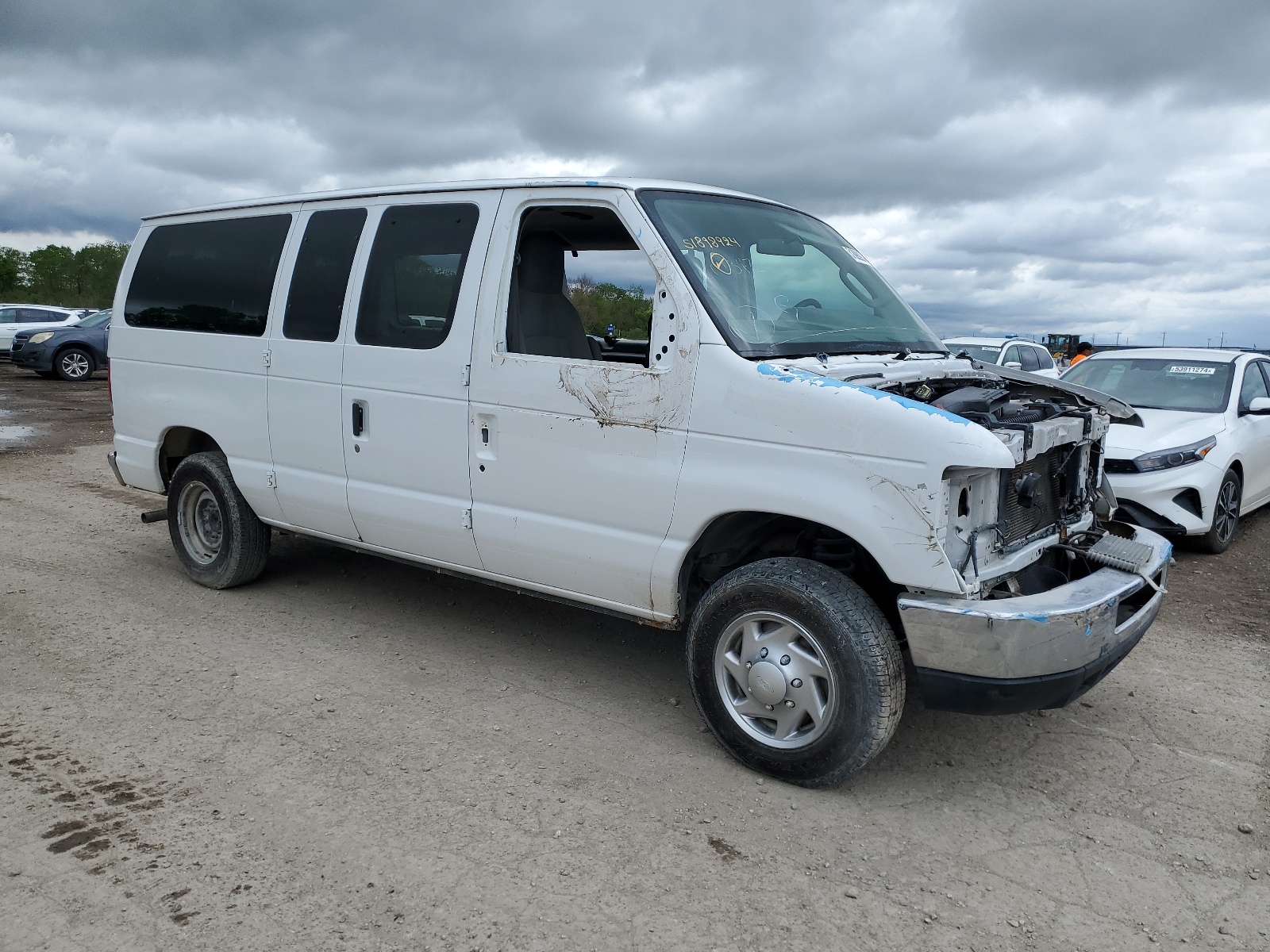 1FDNE1BW1DDA42136 2013 Ford Econoline E150 Wagon