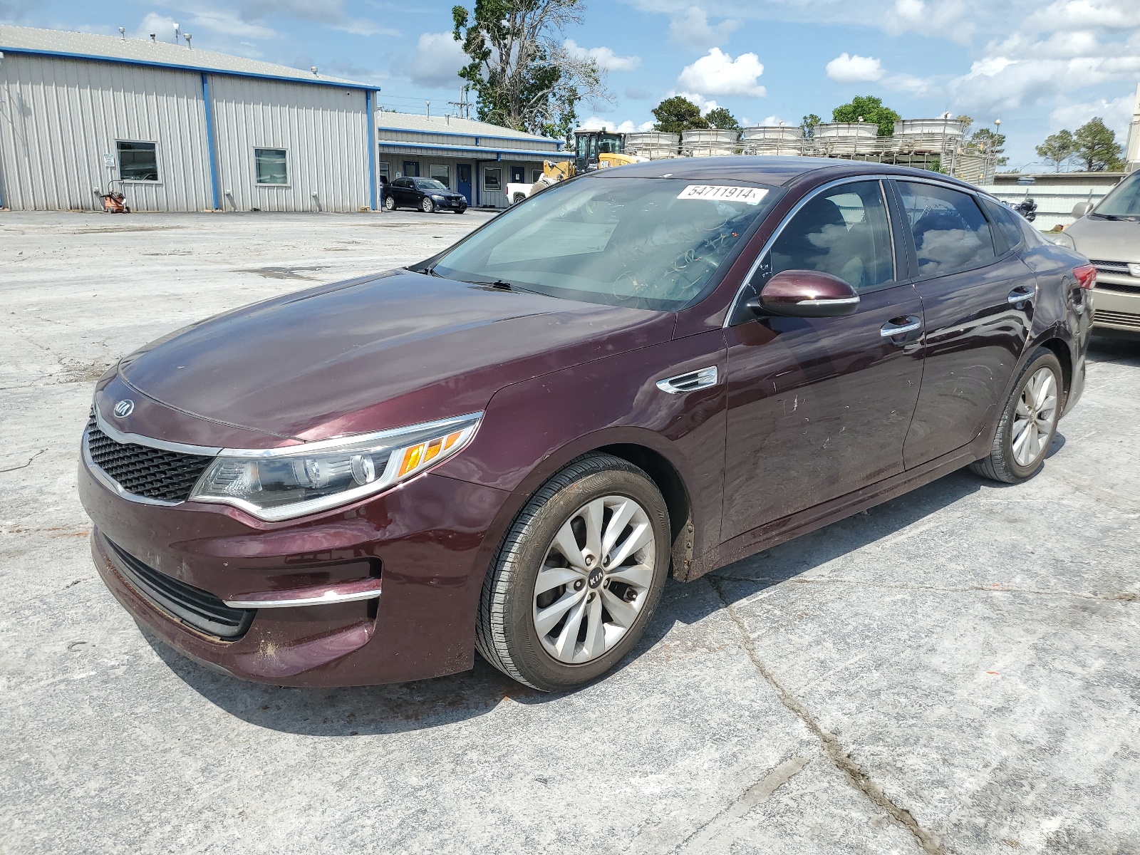 2016 Kia Optima Lx vin: 5XXGT4L39GG064601