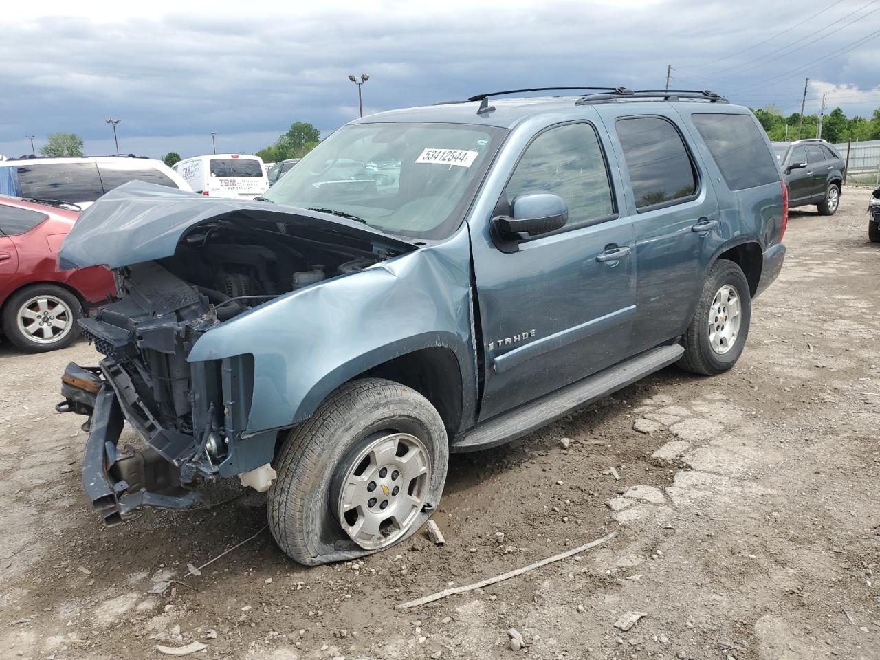 2009 Chevrolet Tahoe K1500 Lt de vânzare în Indianapolis, IN - Front End
