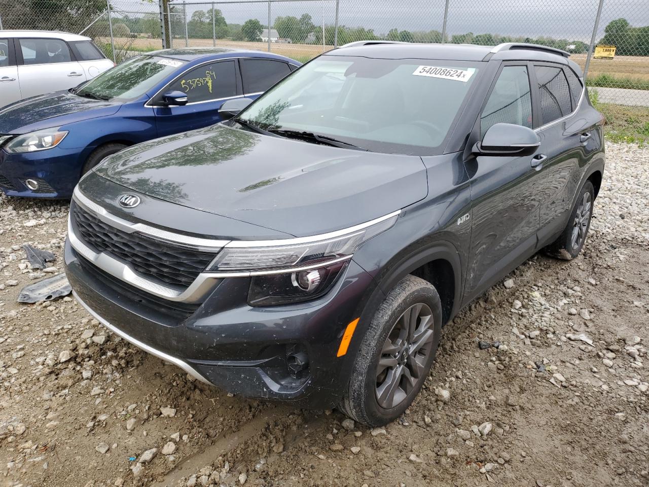 2021 Kia Seltos S VIN: KNDEUCAA9M7070919 Lot: 54008624