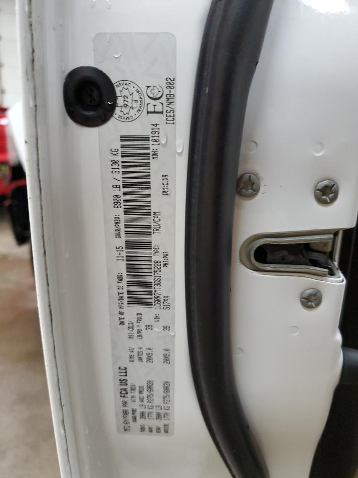 2016 Ram 1500 Sport VIN: 1C6RR7MT3GS175228 Lot: 55385094