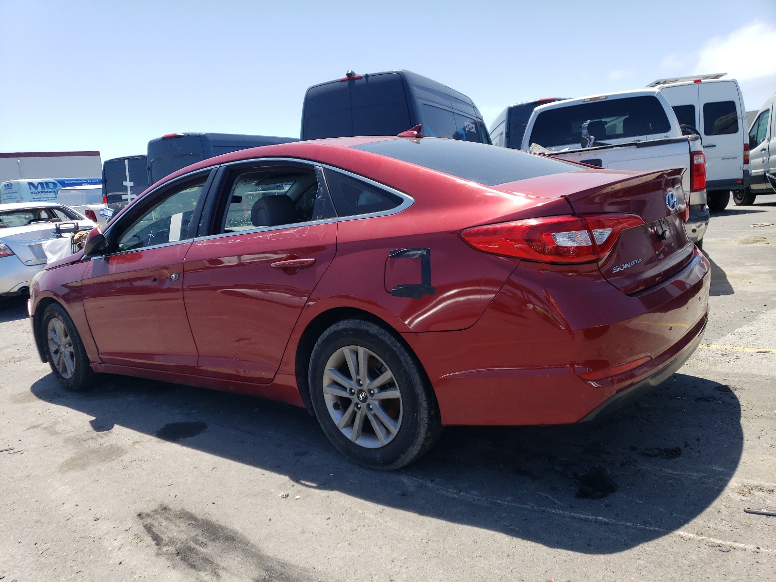 2015 Hyundai Sonata Se vin: 5NPE24AF4FH166396