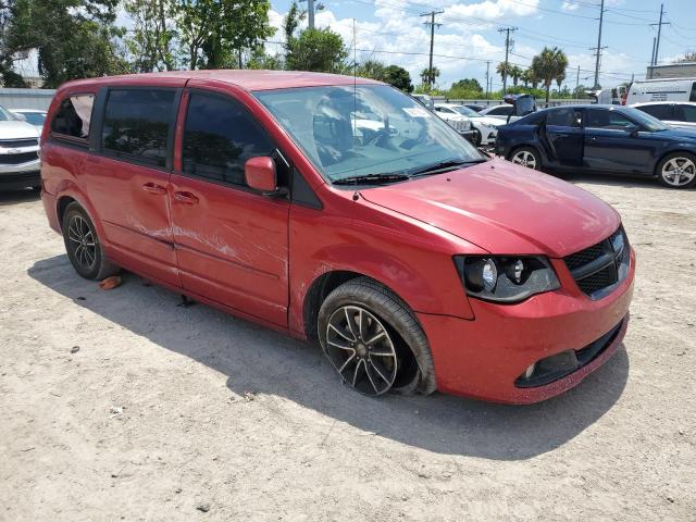  DODGE CARAVAN 2016 Czerwony