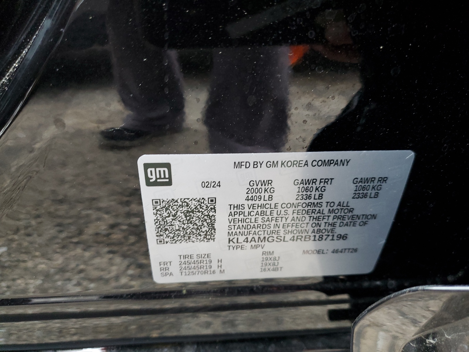 KL4AMGSL4RB187196 2024 Buick Encore Gx Avenir