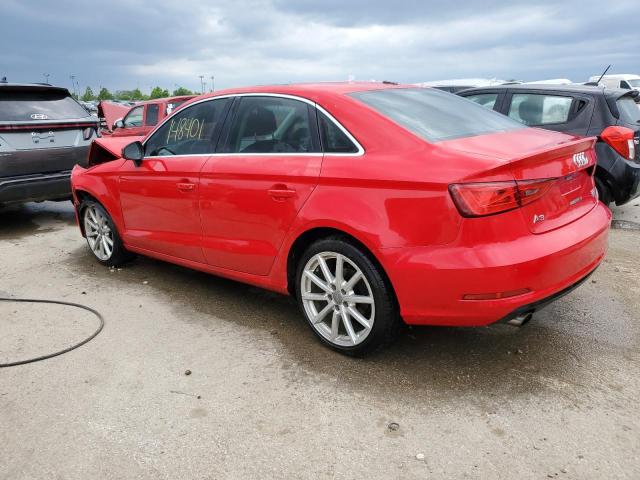  AUDI A3 2016 Красный