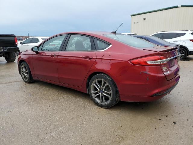  FORD FUSION 2017 Maroon