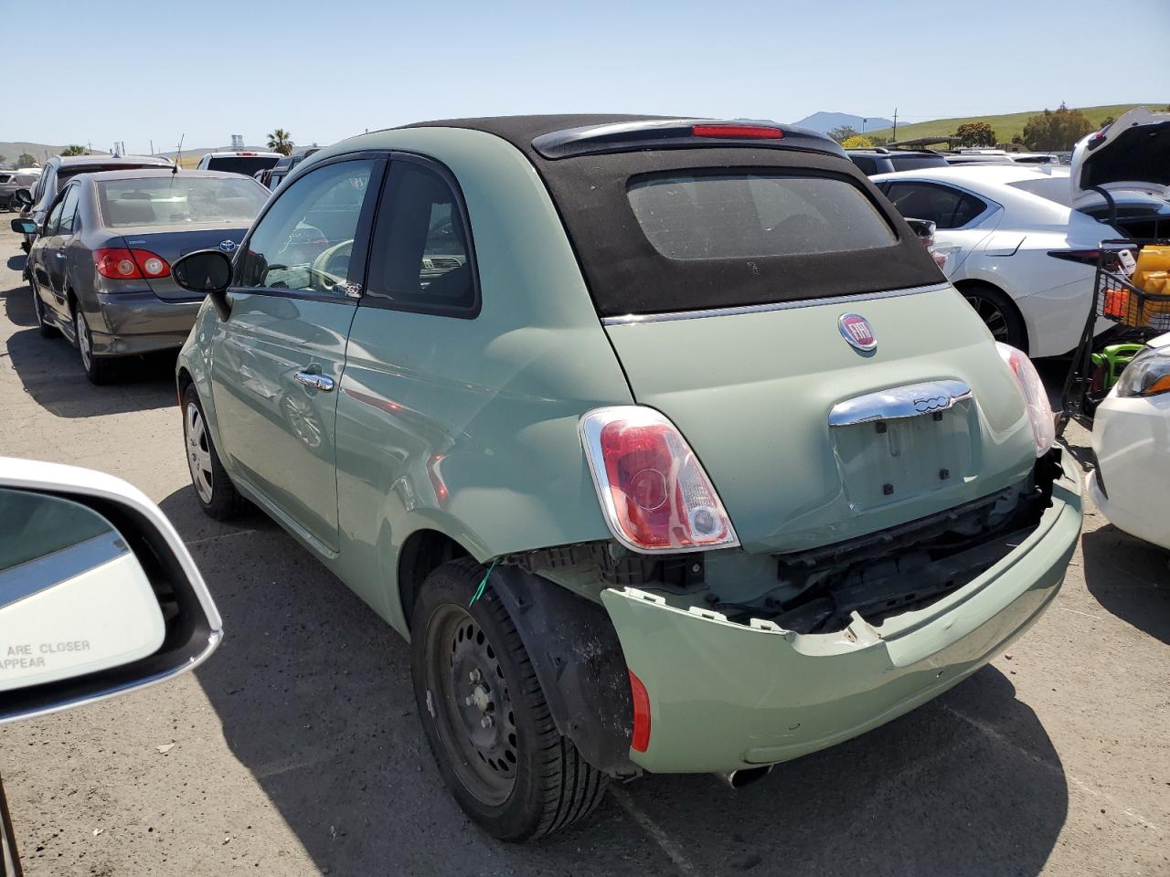 2013 Fiat 500 Pop VIN: 3C3CFFDR4DT737321 Lot: 52975024