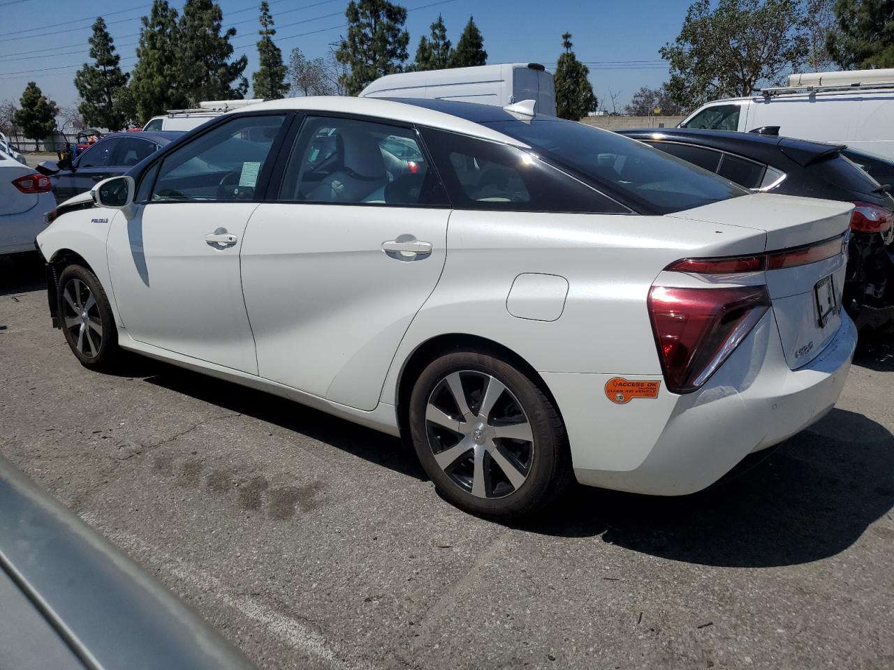 2020 Toyota Mirai VIN: JTDBVRBD8LA008022 Lot: 54418844