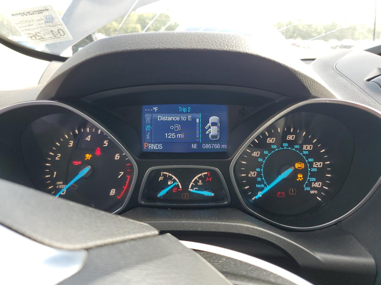 2014 Ford Escape S VIN: 1FMCU0F72EUA81763 Lot: 53344014