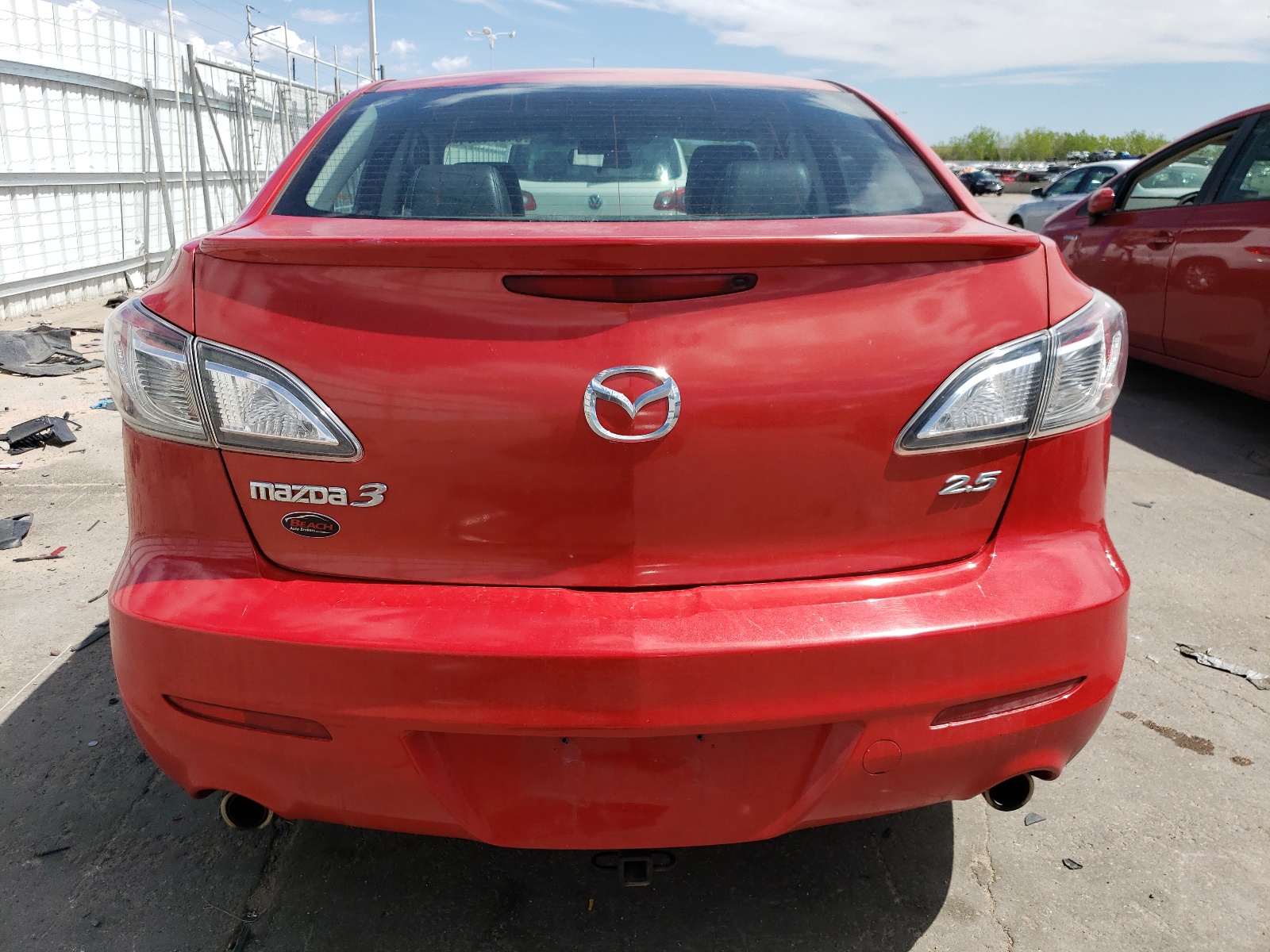 JM1BL1W98C1679252 2012 Mazda 3 S