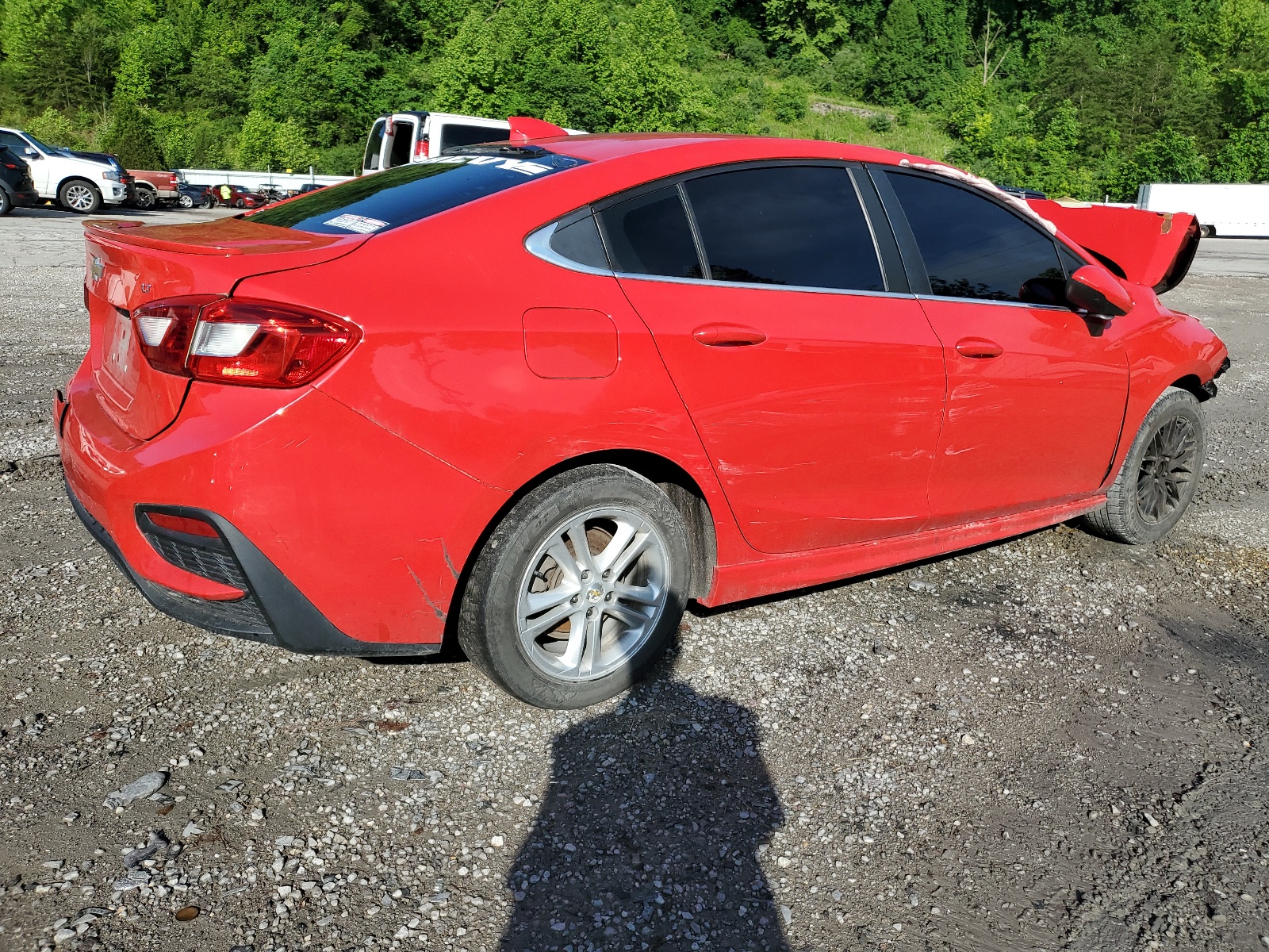 2017 Chevrolet Cruze Lt vin: 1G1BD5SM7H7176419